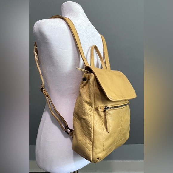 American Leather Co Yellow Liberty Backpack main image 7